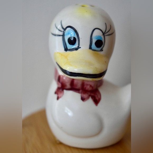 VINTAGE Ducks Salt & Pepper Shaker Set Anthropomorphic Kitsch Collectible Taiwan - Picture 7 of 11